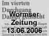 Wormser Zeitung 13.07.2006